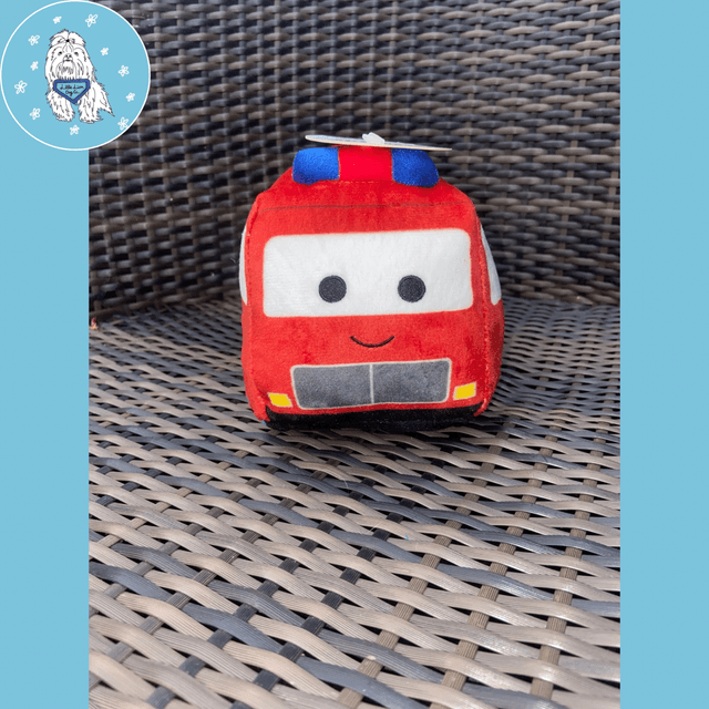 Petface Flame the Fire Engine Dog Toy