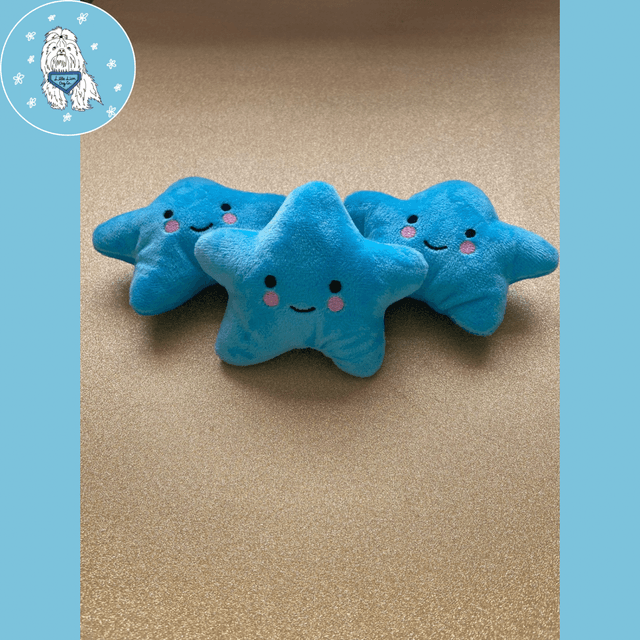 Snuggly Stars Dog Toys 