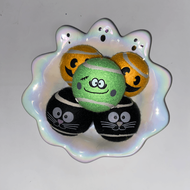 Halloween tennis balls
