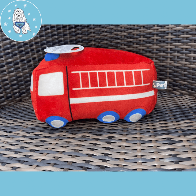 Petface Flame the Fire Engine Dog Toy