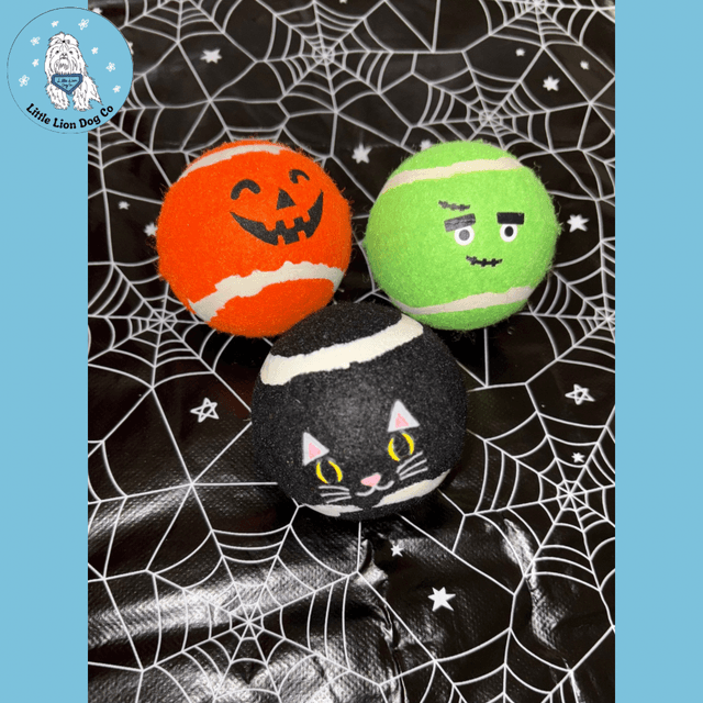Halloween tennis balls