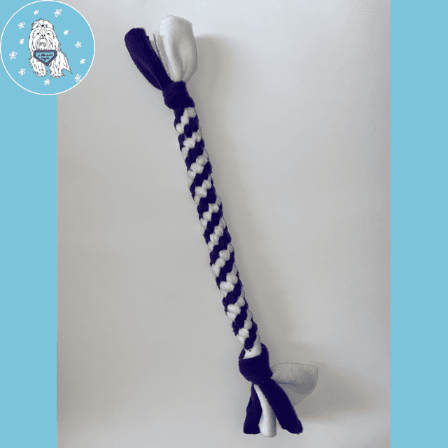 Handmade Fleece Tug Toy 